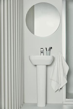 Ideal Standard i.life A Handwaschbecken 400x360x150mm Weiß mit 1 Hahnloch und Überlauf