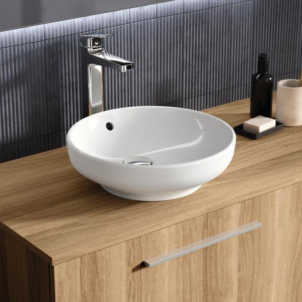 IDEAL STANDARD i.life B Seitenelement 400x505x440 mm Coffee Oak – 1 offenes Fach, wandhängend