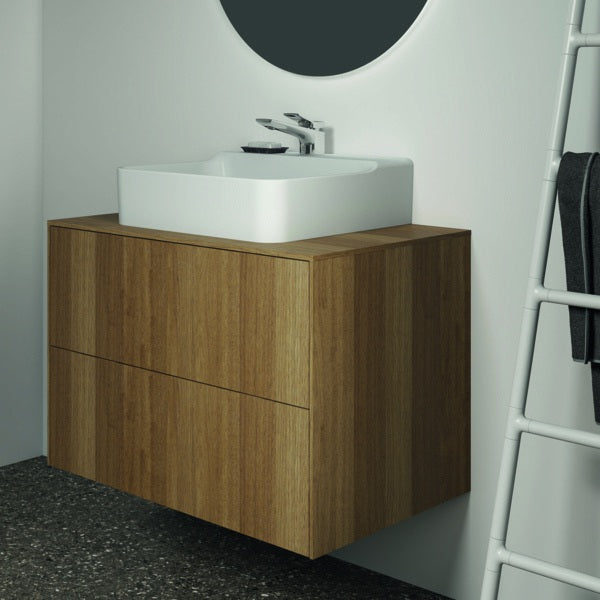 Ideal Standard Conca WT-Unterschrank 802 mm, 2 Auszüge, Push-Open, Anthrazit