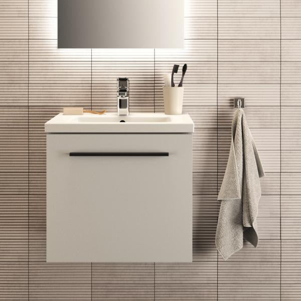 Ideal Standard i.life S Möbelwaschtisch 510 mm, 1 Hahnloch, mit Überlauf, Weiß