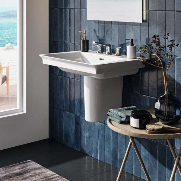 Ideal Standard Möbelwaschtisch La Dolce Vita 660 mm, 3 Hahnlöcher, mit Überlauf, Weiß