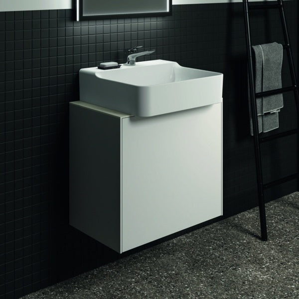 Ideal Standard Conca WT-Unterschrank 600 mm, 1 Auszug, Push-Open, ohne Platte, Weiß