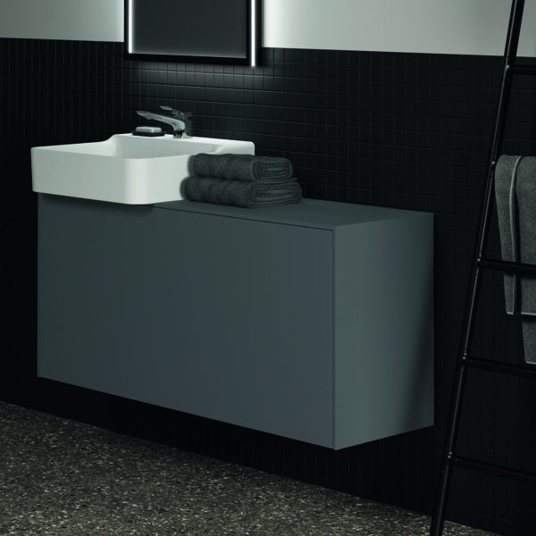 Ideal Standard Conca WT-Unterschrank 1202 mm, 1 Auszug, weiß matt, Push-Open & Softclose
