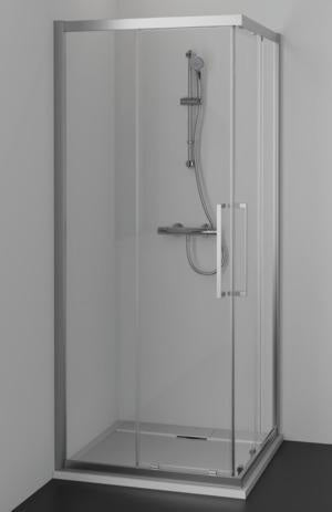 Ideal Standard Ultra Flat S i.life Quadrat-Brausewanne 900x900x30 mm Carraraweiß