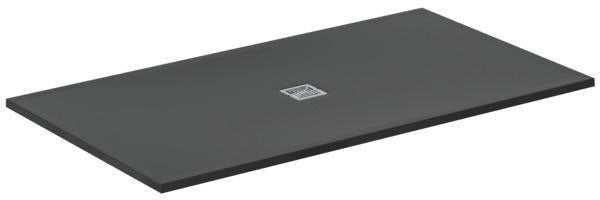 Ideal Standard Ultra Flat S + Rechteck-Brausewanne 1800x1000mm, Ablauf zentriert, Weiß Matt