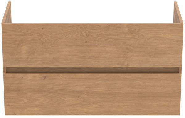 Ideal Standard MWT-Unterschrank Eurovit+ 1000mm, 2 Auszüge, grau lackiert, wandhängend, Softclose