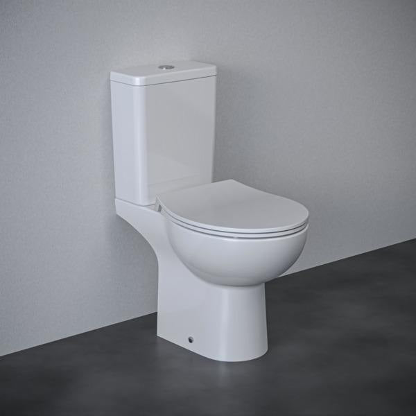 Ideal Standard WC-Sitz Tirso Sandwich Softclose Weiß, abnehmbar, Montage von oben