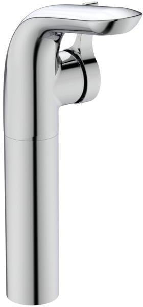 Ideal Standard Melange Waschtischarmatur Chrom, ohne Ablaufgarnitur, verlängerter Sockel, Ausladung 149 mm