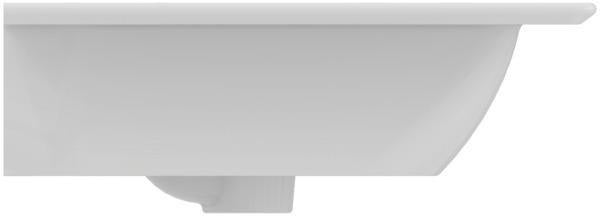 Ideal Standard Möbelwaschtisch Connect Air 1040 mm, 1 Hahnloch, mit Überlauf, Weiß