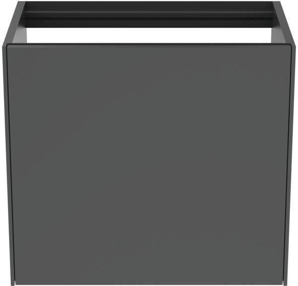 Ideal Standard Conca WT-Unterschrank 600 mm, 1 Auszug, Push-Open, ohne Platte, Weiß
