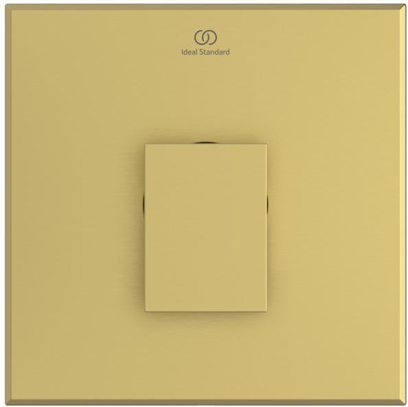 Ideal Standard Extra Brausearmatur Unterputz Brushed Gold – Wandmontage, Einhandhebelmischer