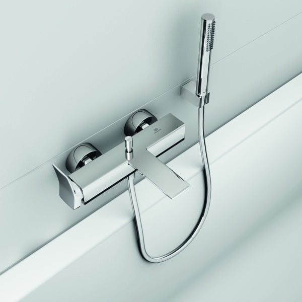 IDEAL STANDARD Conca Badearmatur Aufputz Brushed Gold Einhandhebelmischer