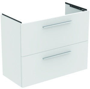 Ideal Standard i.life S Waschtischunterschrank 800 mm, 2 Auszüge, Weiß matt, wandhängend