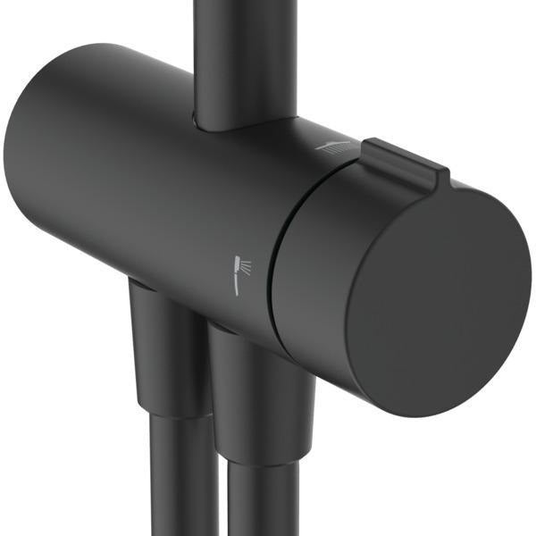 Ideal Standard Idealrain M1 Kopfbrause 200 mm mit Wandanschluss und Antikalksystem