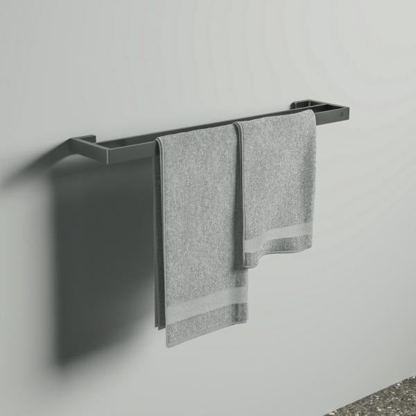 Ideal Standard Conca Cube Handtuchhalter 600 mm, doppelt, eckig, Brushed Gold