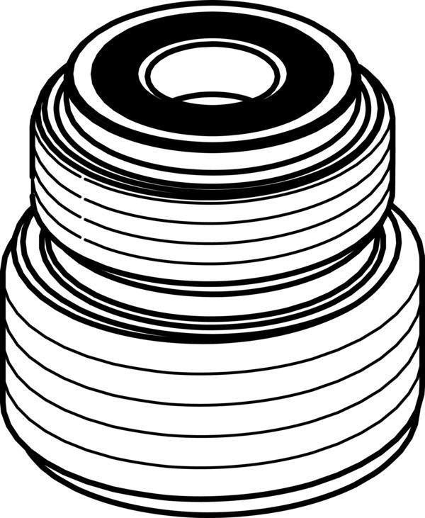 IDEAL STANDARD IS Aussen-Nippel G1/2 Rose – Sanitär-Ablaufnippel