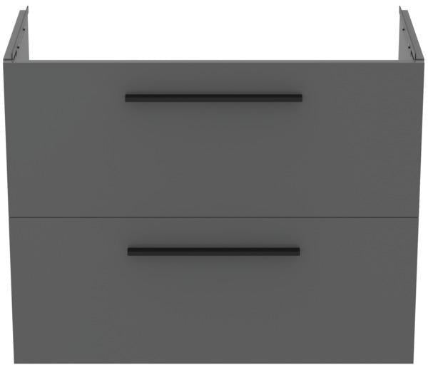 Ideal Standard i.life S Waschtischunterschrank 800 mm, 2 Auszüge, Weiß matt, wandhängend