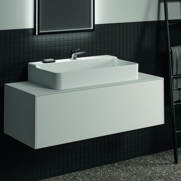 IDEAL STANDARD Conca WT-Unterschrank 1202 mm, 1 Auszug, Push-Open, Anthrazit