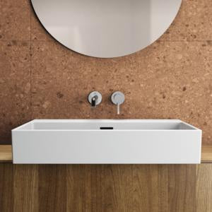 IDEAL STANDARD Extra Aufsatzwaschtisch 700x450mm Weiß ohne Hahnloch mit Überlauf