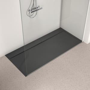 IDEAL STANDARD Ultra Flat S i.life Brausewanne 1700x800x30 mm Carraraweiß – Mineralguss, Anti-Rutsch, matt