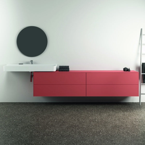 Ideal Standard Conca WT-Unterschrank 2387 mm, 4 Auszüge, Sunset Matt, wandhängend, Push-Open