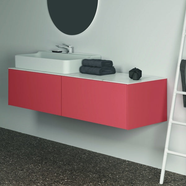 Ideal Standard WT-Unterschrank Conca, 2 Auszüge, ohne Platte, 1585 mm, Anthrazit