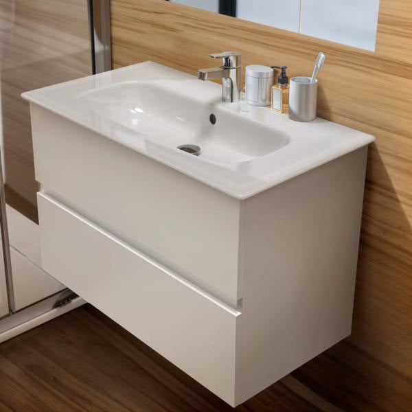 IDEAL STANDARD MWT-Unterschrank Eurovit+ 800 mm mit 2 Auszügen in grau