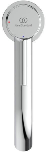 IDEAL STANDARD Ceraline Nuovo Waschtischarmatur 135 mm mit Push-Open Ventil, Chrom