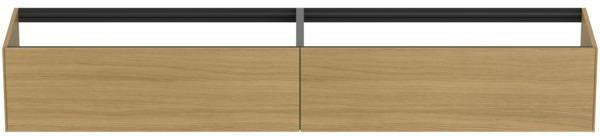 Ideal Standard Conca Waschtischunterschrank 2385 mm, 2 Auszüge, Sunset Matt, wandhängend