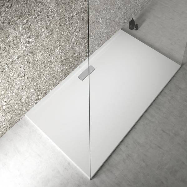 IDEAL STANDARD Ultra Flat New Rechteck-Brausewanne 1600x900x25 mm Weiß – bodenebener Einbau