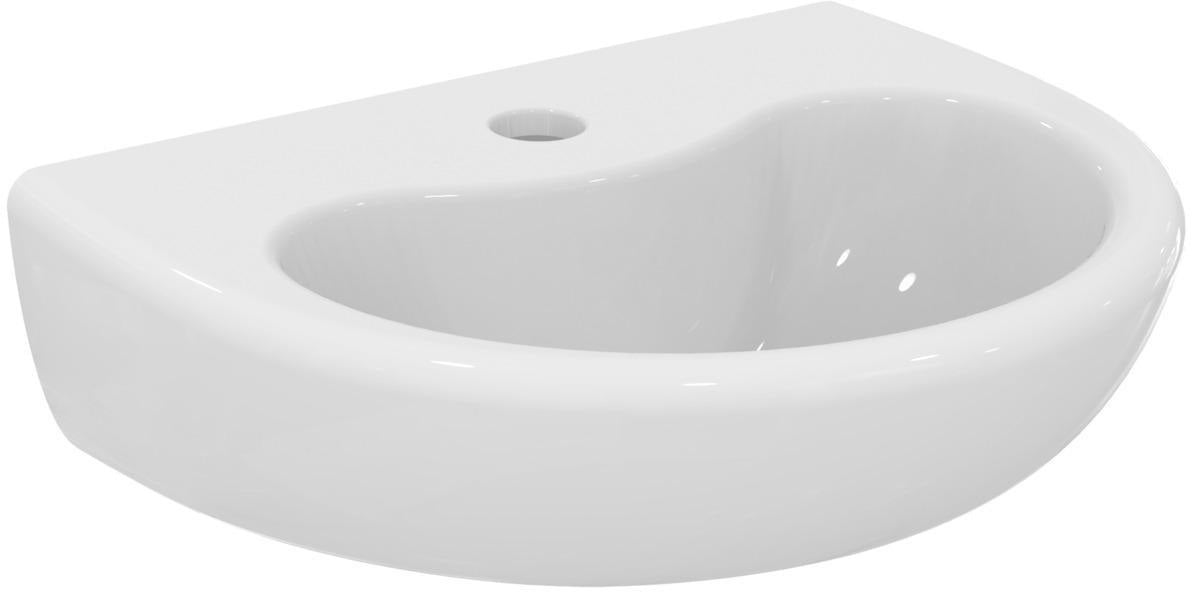 Ideal Standard Waschtisch Contour 21 Schools 600 mm Weiß ohne Überlauf – Wandmontage