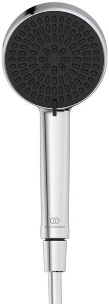 IDEAL STANDARD Idealrain Alu+ Handbrause 100 mm, 2-Funktion, Chrom, Antikalk