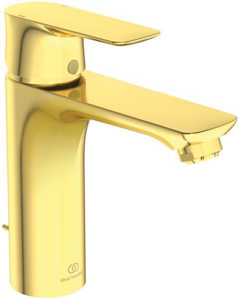Ideal Standard Connect Air WT-Armatur Niederdruck, 125 mm Ausladung, Chrom – Push-Open-Ablauf