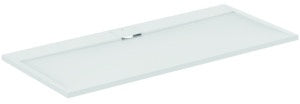 Ideal Standard Ultra Flat S i.life Rechteck-Brausewanne 1800x800x30 mm Carraraweiß – Mineralguss, matt, Anti-Rutsch