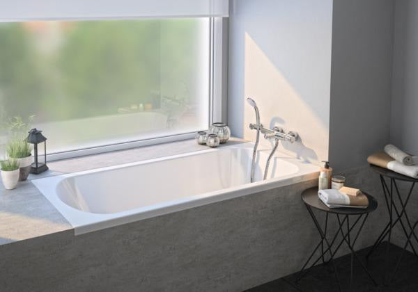 Ideal Standard Idealrain Handbrause-Set: 1-Funktion, 80 mm Chrom, mit Schlauch & Halterung