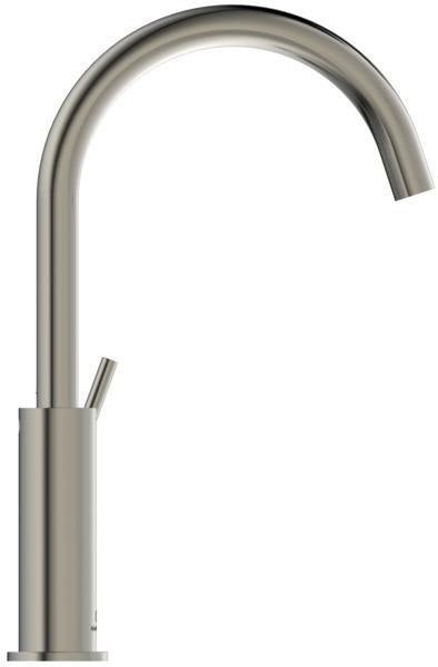Ideal Standard Joy Waschtischarmatur mit hohem Auslauf, Brushed Gold, 169 mm, ohne Ablaufgarnitur
