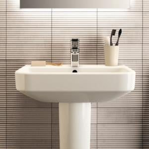Ideal Standard i.life S Waschtisch 550 mm, 1 Hahnloch, mit Überlauf, Weiß