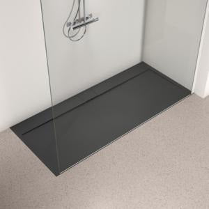 Ideal Standard Ultra Flat S i.life Rechteck-Brausewanne 1800x800x30 mm Carraraweiß – Mineralguss, matt, Anti-Rutsch
