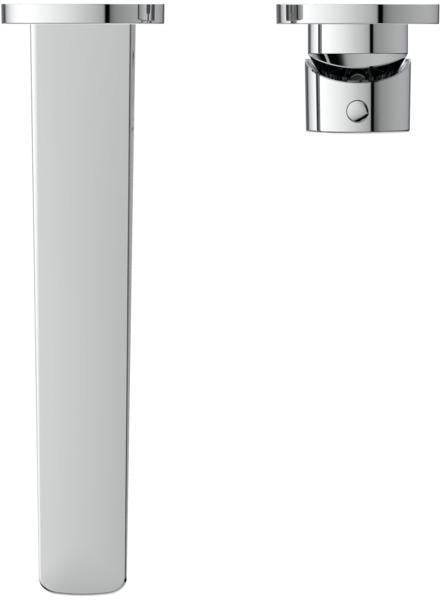 Ideal Standard Cerafine O Wand-Waschtischarmatur 224 mm Silk Black – Einhandhebelmischer