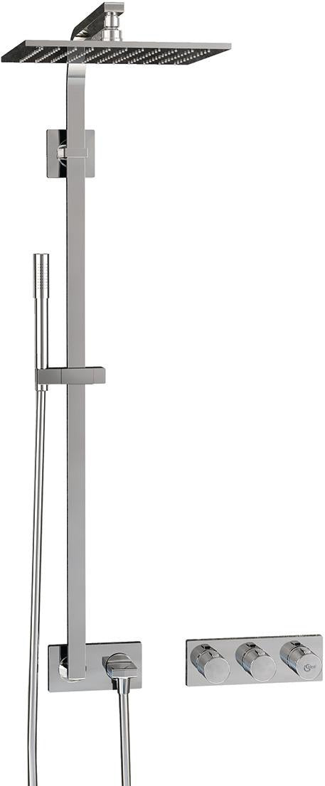 Ideal Standard Archimodule Brauseanwendung mit Brausesystem und Handbrause Chrom