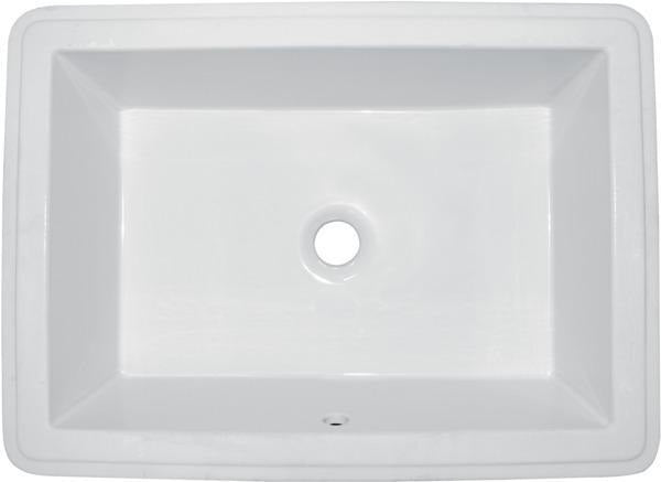 Ideal Standard Einbauwaschtisch Strada 595x435x170 mm Weiß, ohne Hahnloch, mit Überlauf