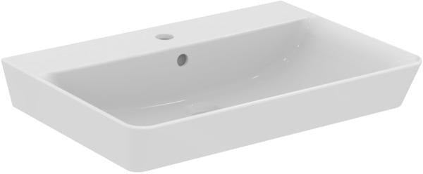 Ideal Standard Connect Air Waschtisch 650x460x160 mm Weiß, 1 Hahnloch, mit Überlauf