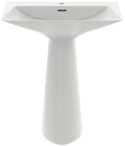 Ideal Standard Säulenwaschtisch Tipo-Z 740x470x900 mm Weiß mit Überlauf und 1 Hahnloch