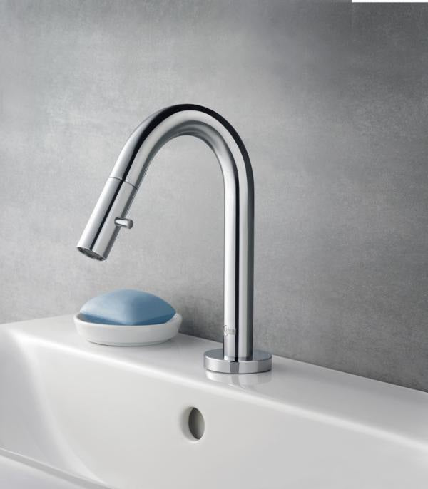 IDEAL STANDARD Standventil Ceraline Ausladung 126 mm Chrom – 1-Loch-Montage