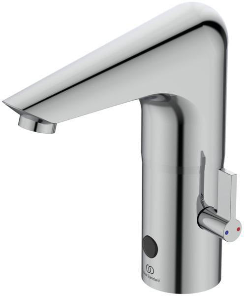 IDEAL STANDARD Ceraplus Sensor-Waschtischarmatur 116 mm Chrom, netzbetrieben, Infrarot