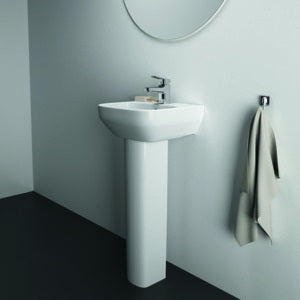 Ideal Standard i.life A Handwaschbecken 400x360x150mm Weiß mit 1 Hahnloch und Überlauf