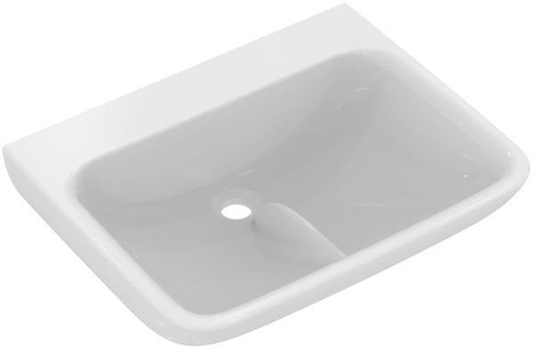 Ideal Standard Contour 21+ Hygiene-Waschtisch 500 mm Weiß SmartGuard ohne Hahnloch