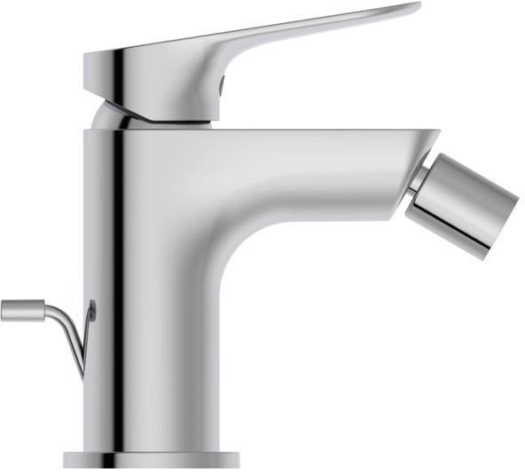 IDEAL STANDARD Ceralife O Bidetarmatur Chrom 95 mm mit Ablaufgarnitur