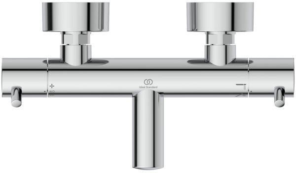 Ideal Standard Badethermostat AP Ceratherm T125 mit Pin-Griffen in Chrom – Aufputz DN 15