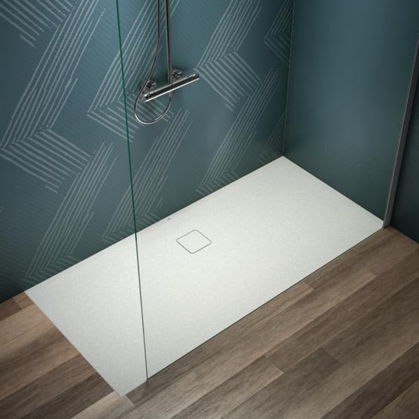 IDEAL STANDARD Rechteck-Brausewanne Ultra Flat Evo 1700x800x35mm Seidenweiß